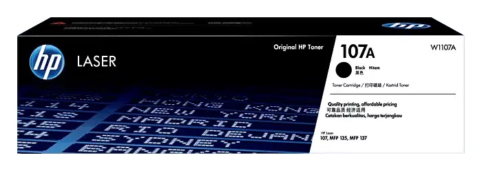 HP 107A Black Original Laser Toner Cartridge  For Model HP Laser 100 Printer series, HP Laser MFP 130 Printer series